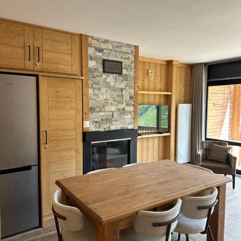 Vue panoramique Val Thorens Appart 49 m2 résidence calme - Apartamento de 2 dormitorios - 9