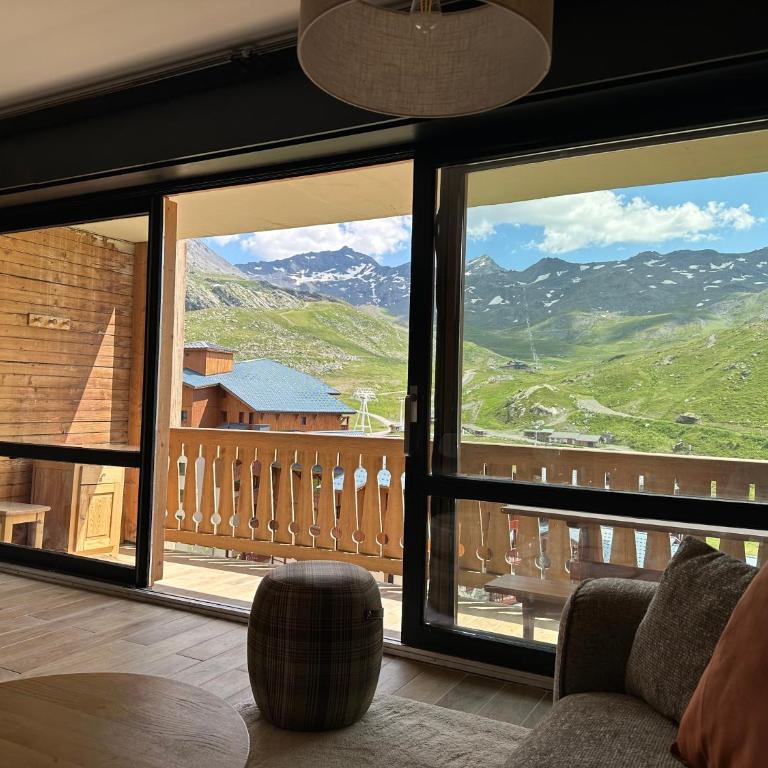 Vue panoramique Val Thorens Appart 49 m2 résidence calme - Apartamento de 2 dormitorios - 4