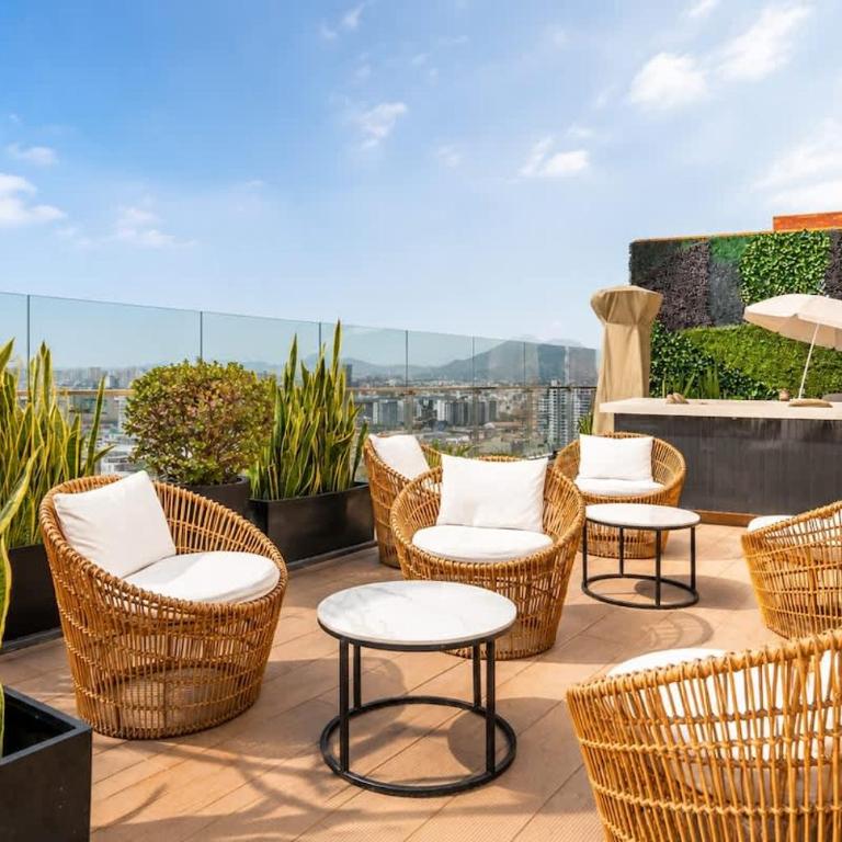 Sky Loft con Vista al Mar Jacuzzi y Piscina - Apartamento - 15