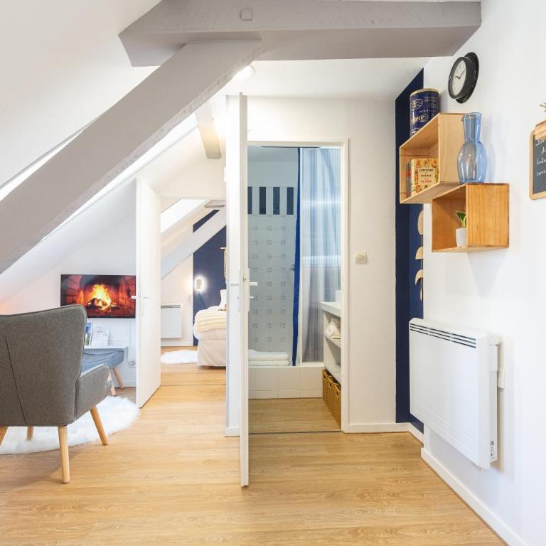Le Perchoir, avec parking, face aux Thermes - Appartement 1 Chambre - 5