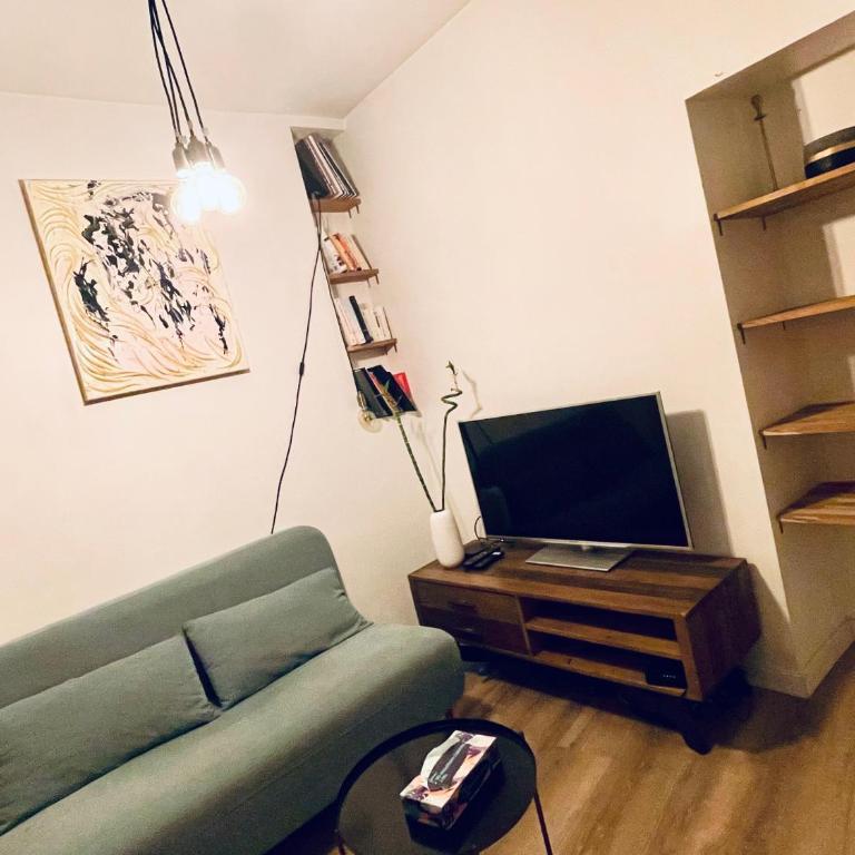 Chic1BR in Central Paris 9thWalk to Opéra & Louvre - Appartement 1 Chambre - 12