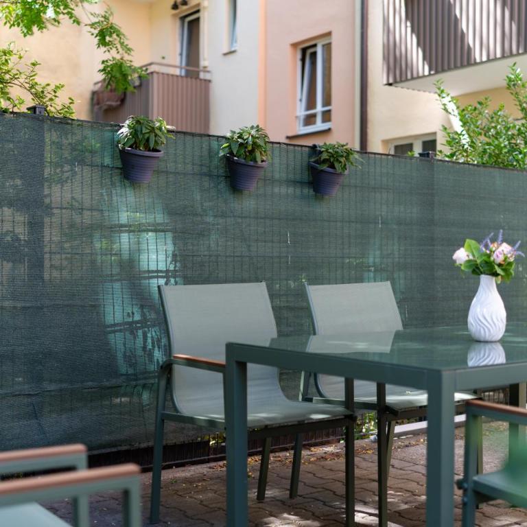 Stilvolles 2-Zimmer Apartments nahe U-Bahn und Stadtpark - mit Parken - Appartamento - Piano Terra - 7