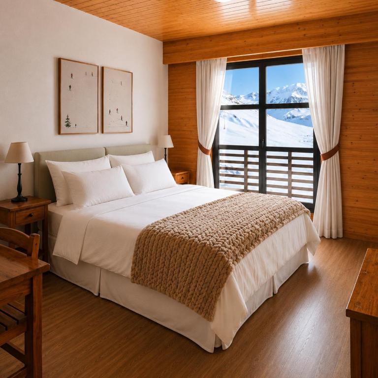 Club de la Nieve Hotel & Resort - Habitación Doble con vistas a la montaña - 5