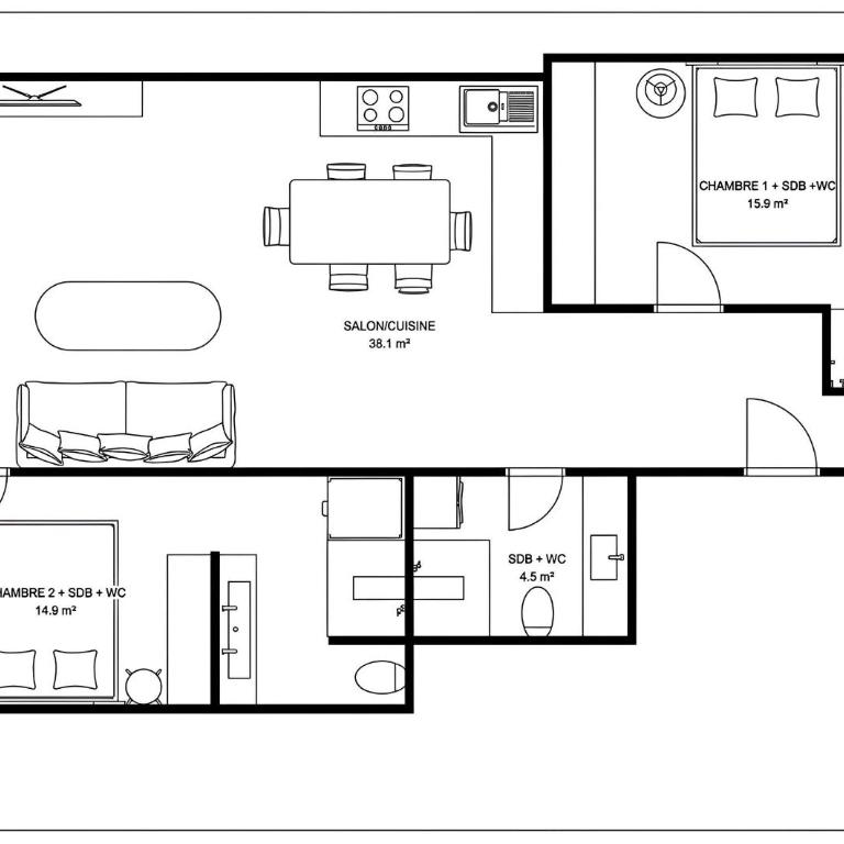 PAULA By Terrys Homes - Apartamento Deluxe de 2 dormitorios con balcón - 7