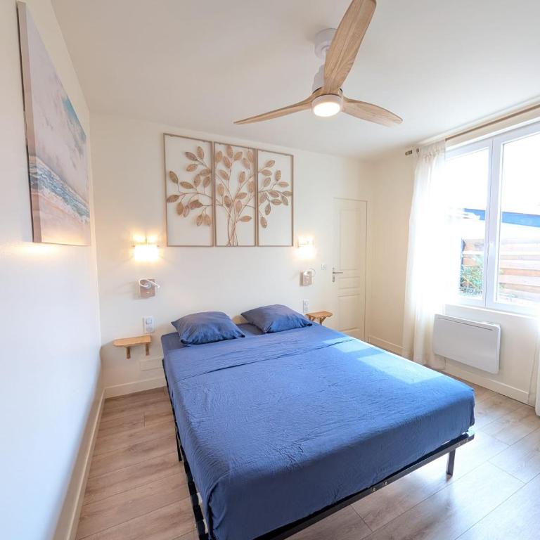 Aux portes de la plage, entièrement NEUF, CLIMATISATION, wifi, Parking gratuit, linge de maison fournit, ménage en fin de séjour compris - Apartment mit Gartenblick - 8