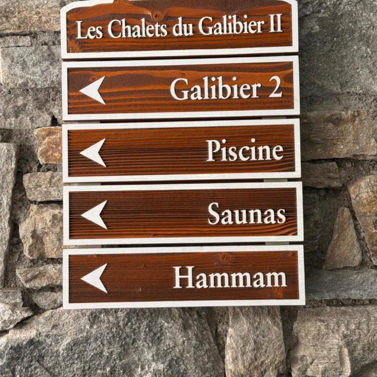 Résidence GALIBIER Chalet 2 Appartement dernier étage 6pers - piscine - espace bien être - Appartamento con 2 Camere da Letto - 21