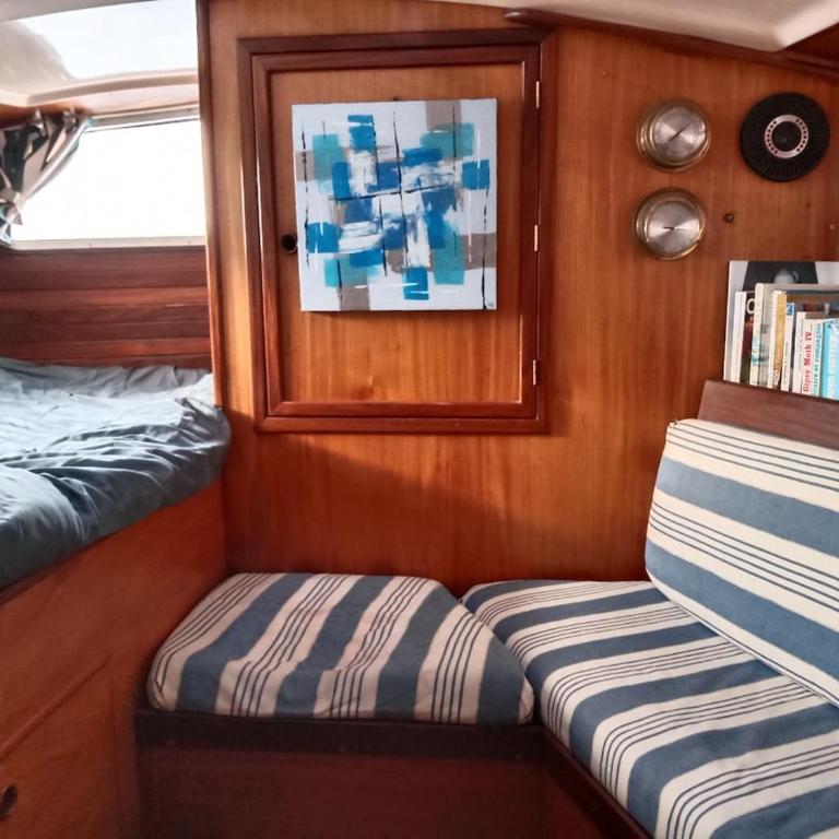 Hébergement sur un grand voilier confortable à Deauville - Mobile Home - 13