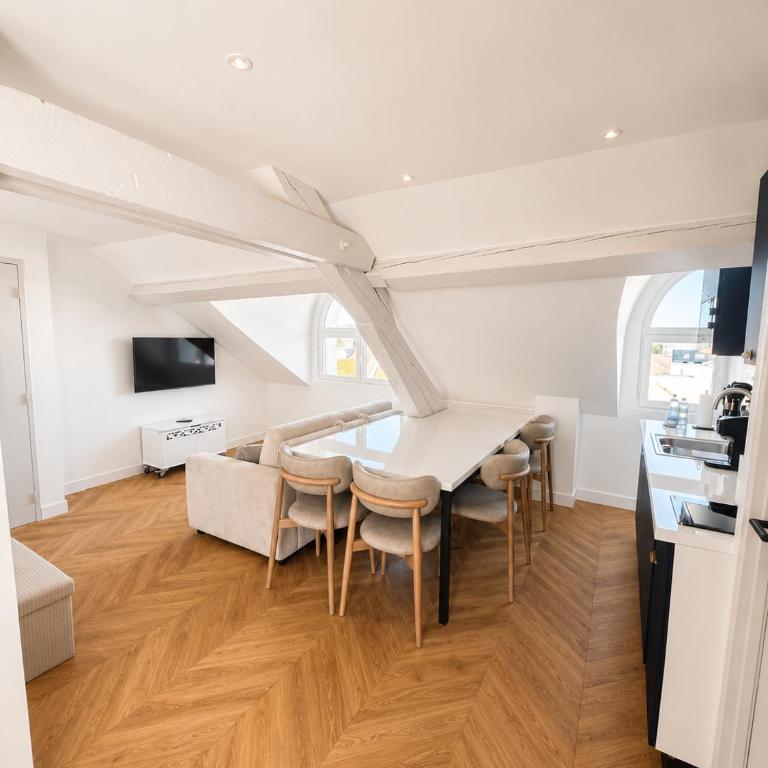 The Originals Residence, Les Sources Callou, Vichy - Appartement Mansardé - 6