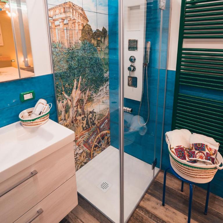 Macchia Mediterranea - Camera Matrimoniale con Bagno Privato - 11