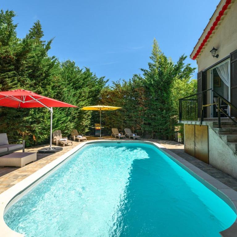 VILLA RECKINA havre de paix avec piscine et jardin - Maison 4 Chambres - 1