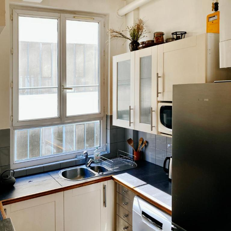 Paris, Le Marais, Vaste séjour rue de Bretagne - Appartement 2 Chambres - 9