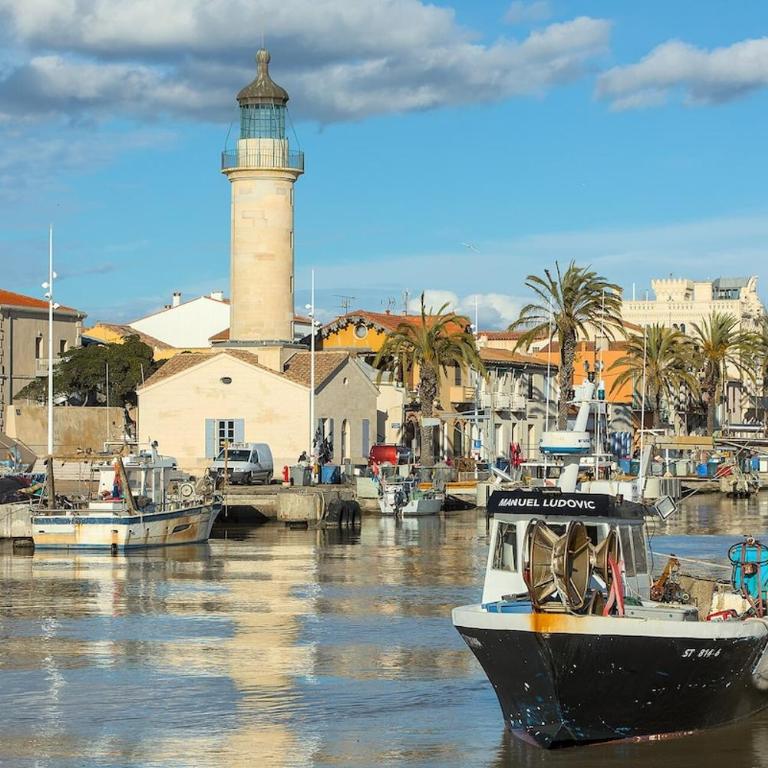 Port Camargue, vue marina, clim et parking - Apartamento de 2 dormitorios - 10