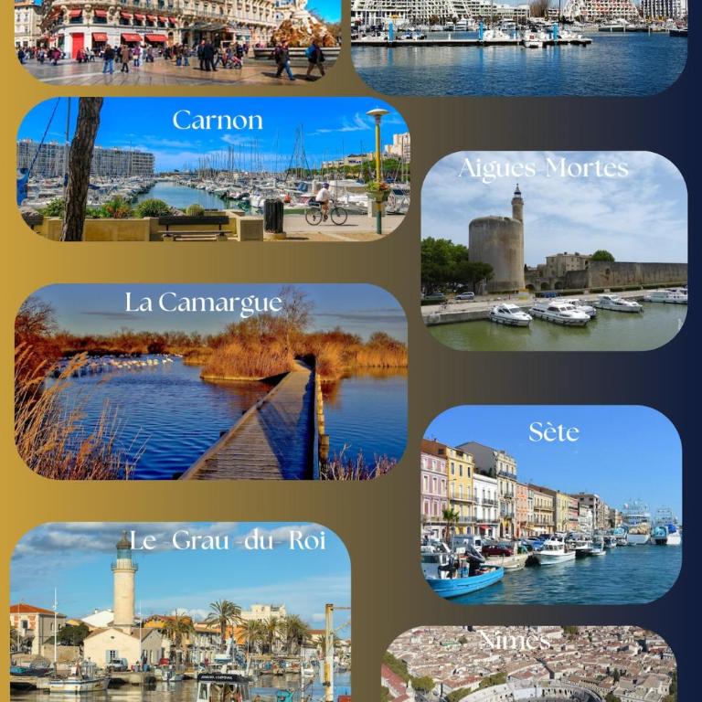 Port Camargue, vue marina, clim et parking - Apartamento de 2 dormitorios - 32