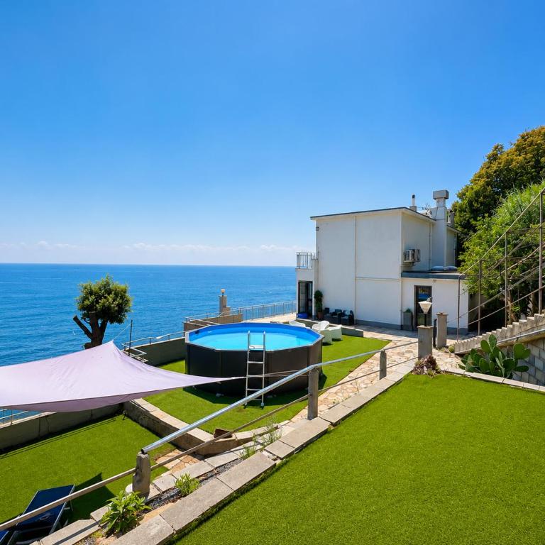 Villa con Piscina Vista Mare , A-C , Sala Giochi - Four-Bedroom House - 30
