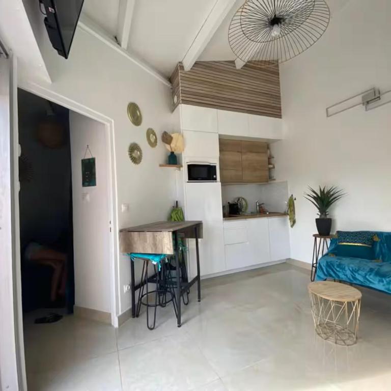 Cap d'Agde-T2 cabine- 1ere ligne plage Richelieu - vue mer - Appartement 2 Chambres - 2