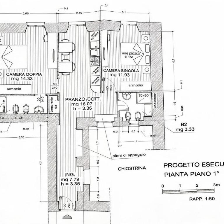 Piramide Suites 2 Bedrooms & 2 Bathrooms - Appartamento con 2 Camere da Letto - 57