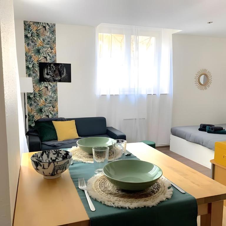 F1 proche Tram - Jungle - Apartment mit Dusche - 4