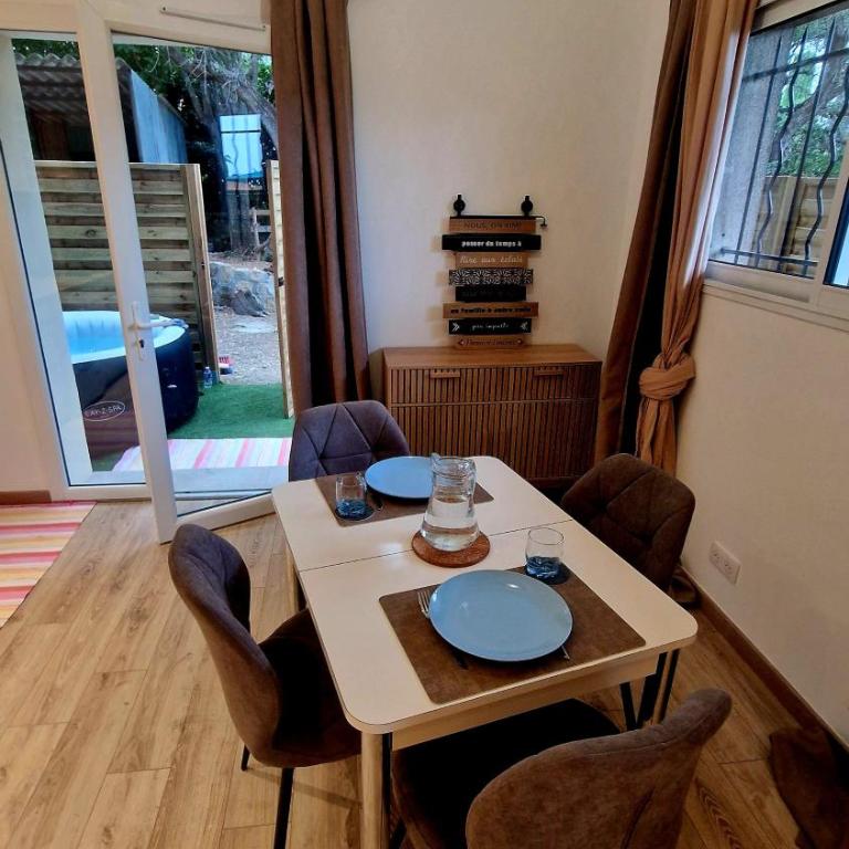 Studio cosy avec jacuzzi , sauna et salle de sport - Apartment mit Gartenblick - 24