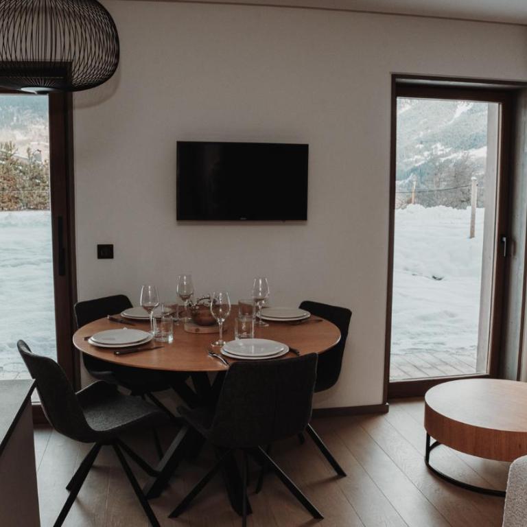 DOMA Chalet Le Peclet - Appartement 2 Chambres avec Terrasse - 7