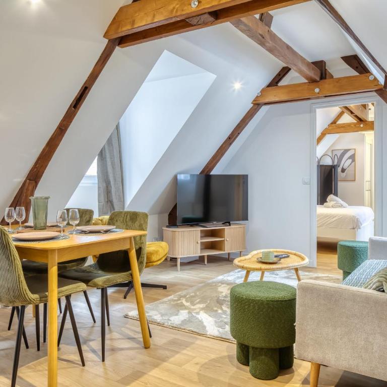 Bienvenue à LOlive votre écrin vert nature au cœur de Rouen - Appartamento - 3