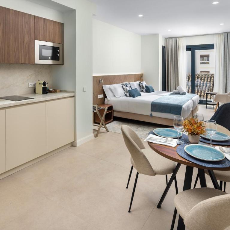 AZUL HOME SUITES Estepona - Estudio con cama extragrande - 11