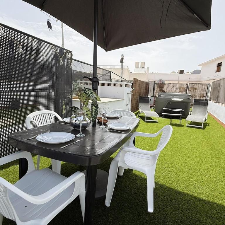 Luxury beach penthouse with Jacuzzi - Apartment mit 2 Schlafzimmern - 27