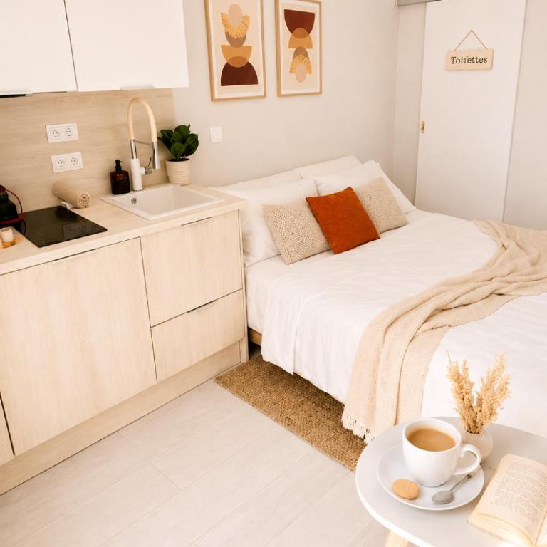 Modern Cozy studio Monaco - walk to Monaco - Appartement 1 Chambre - 6