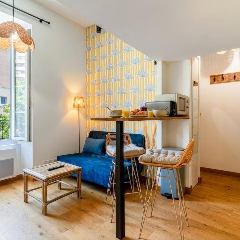 RIVIERA DOLCE VITA - Cozy studio in Nice, 7 min by tram, renovated - Appartement 1 Chambre - 8