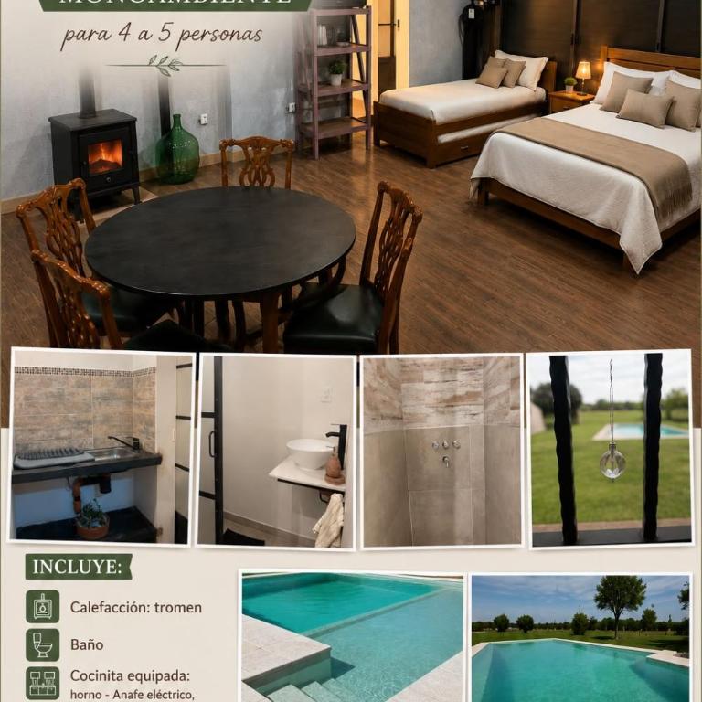 Monoambiente en casa quinta - Apartamento de 1 dormitorio - 1