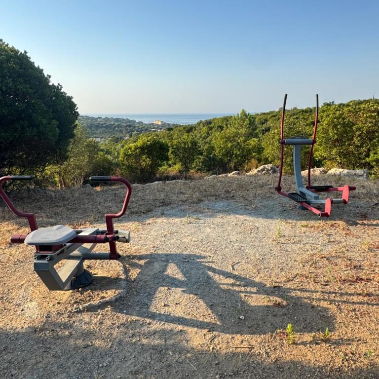 Mazet climatisé, vue mer, piscines - Appartement - 28