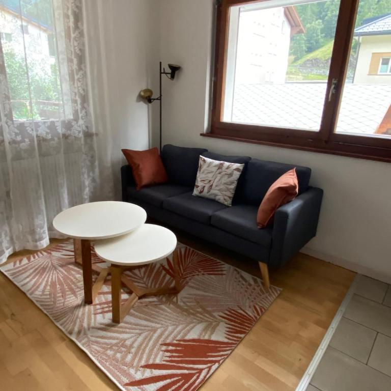 Refuge alpin, vue et grande terrasse - Apartment mit 1 Schlafzimmer - 10
