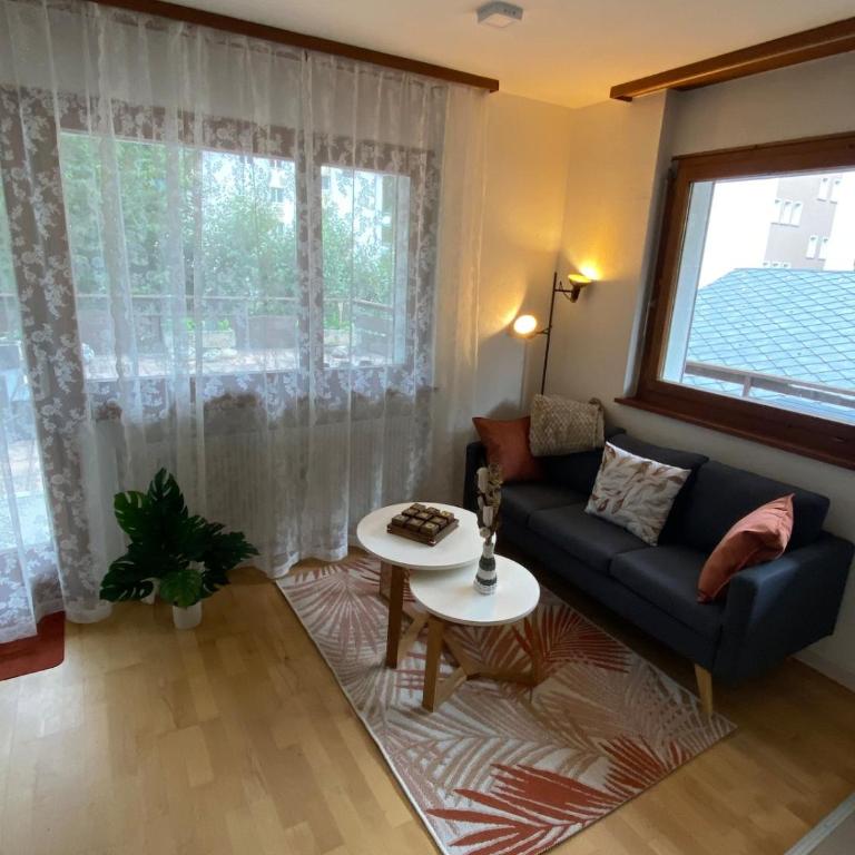 Refuge alpin, vue et grande terrasse - Apartment mit 1 Schlafzimmer - 17
