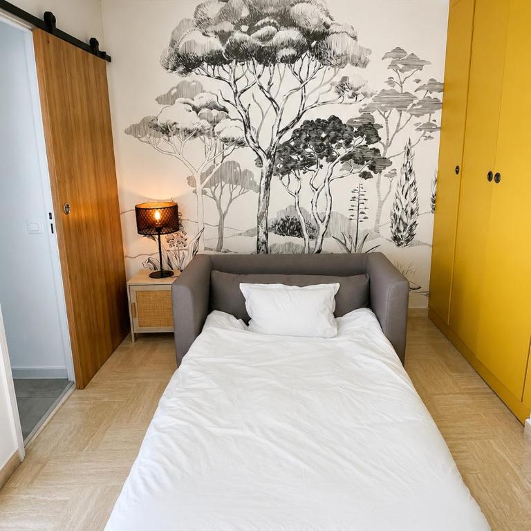 Studio avec vue sur Marina et Mer - 2 adultes et 1 enfant maximum - Appartement 1 Chambre - 13
