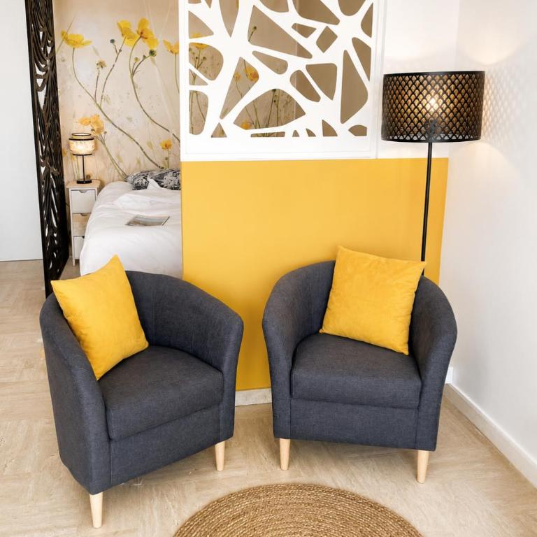 Studio avec vue sur Marina et Mer - 2 adultes et 1 enfant maximum - Appartement 1 Chambre - 11