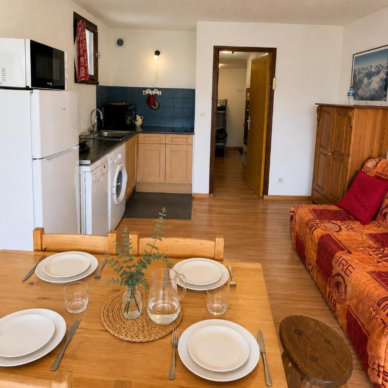 Appartement chaleureux - Pied de pistes - Sybelles - Appartement 1 Chambre avec Balcon - 14