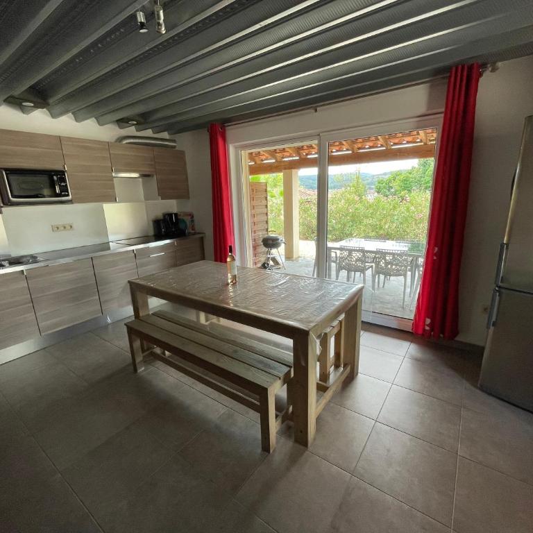 Villa Vallon Pont d'Arc - Appartement 3 Chambres avec Vue - 11