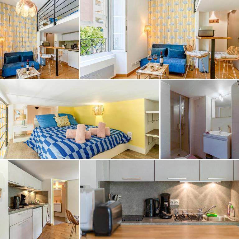 RIVIERA DOLCE VITA - Cozy studio in Nice, 7 min by tram, renovated - Appartement 1 Chambre - 4