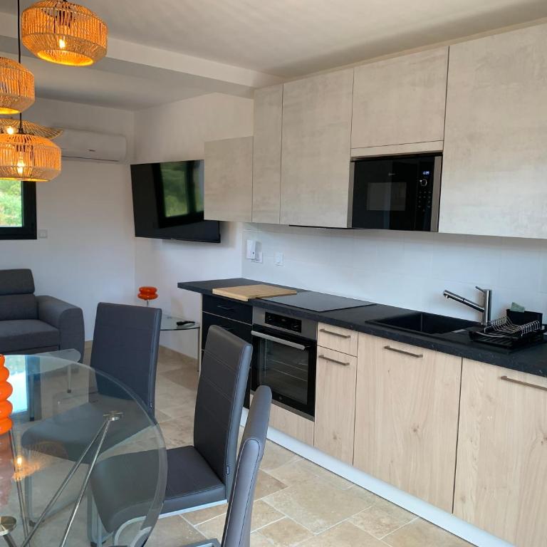 Appartement entièrement climatisé avec spa - Villa 1 Chambre - 3