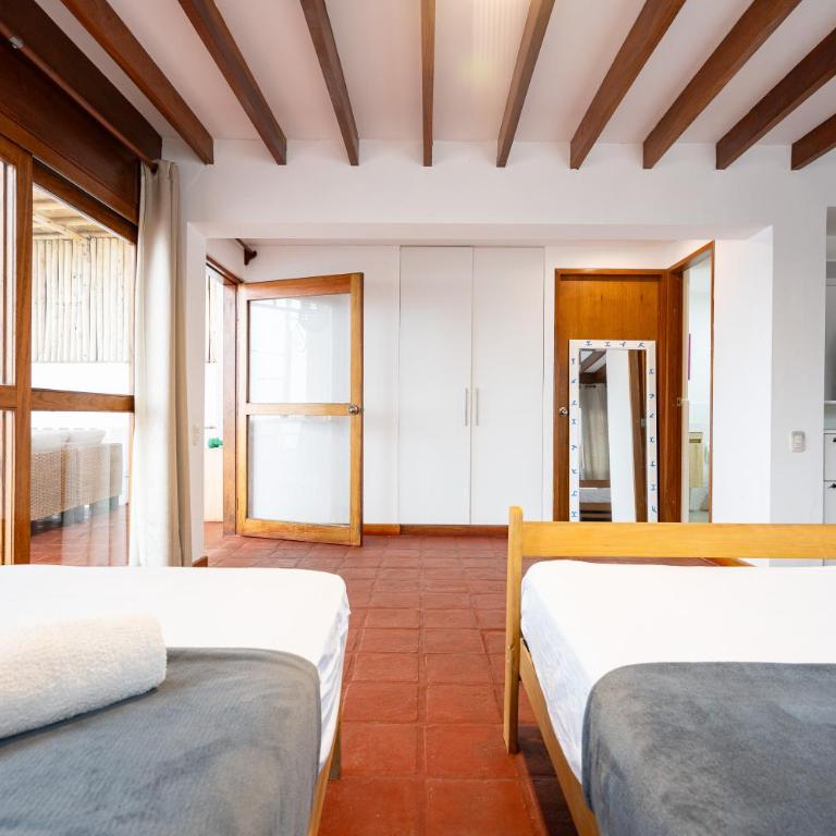 El Templo Surf House - Quadruple Room with Sea View - 27
