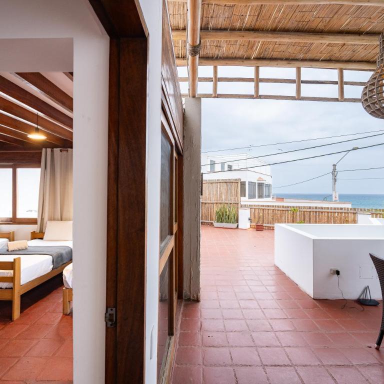 El Templo Surf House - Quadruple Room with Sea View - 22