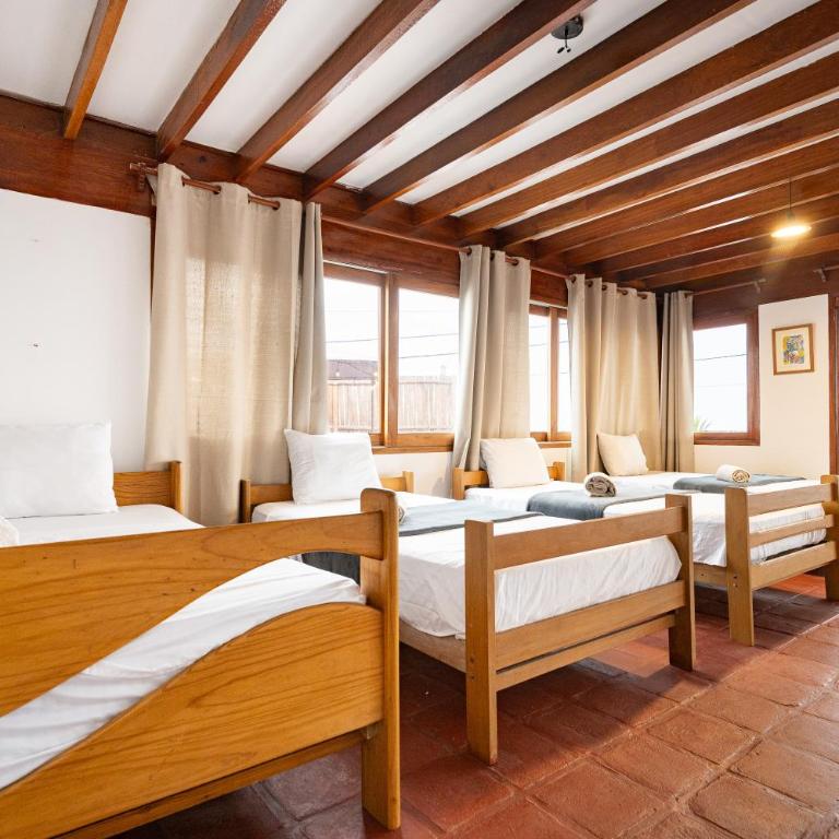 El Templo Surf House - Quadruple Room with Sea View - 16