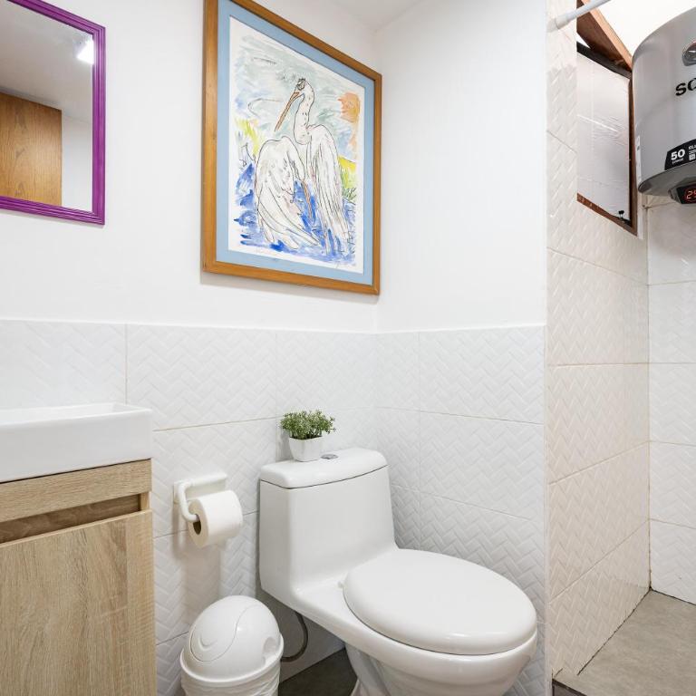 El Templo Surf House - Quadruple Room with Sea View - 30
