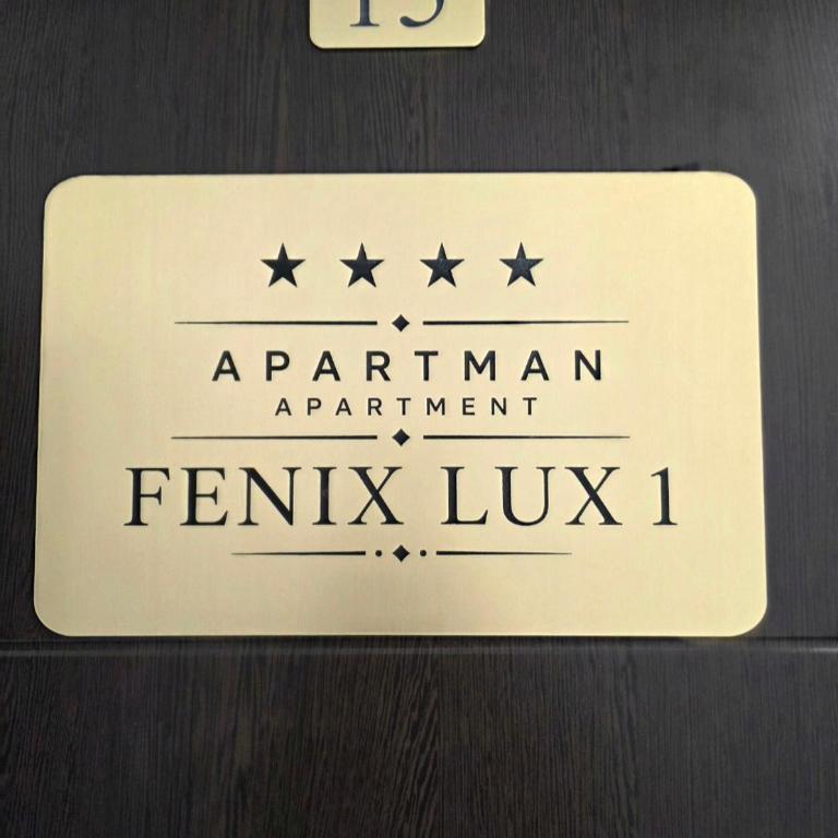 Fenix Lux - Apartment mit 1 Schlafzimmer - 8