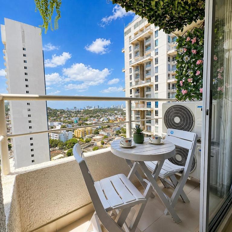 Salinas Dune Apt, Air conditioning, Pool & Sea View - Three-Bedroom Apartment with Sea View - 9