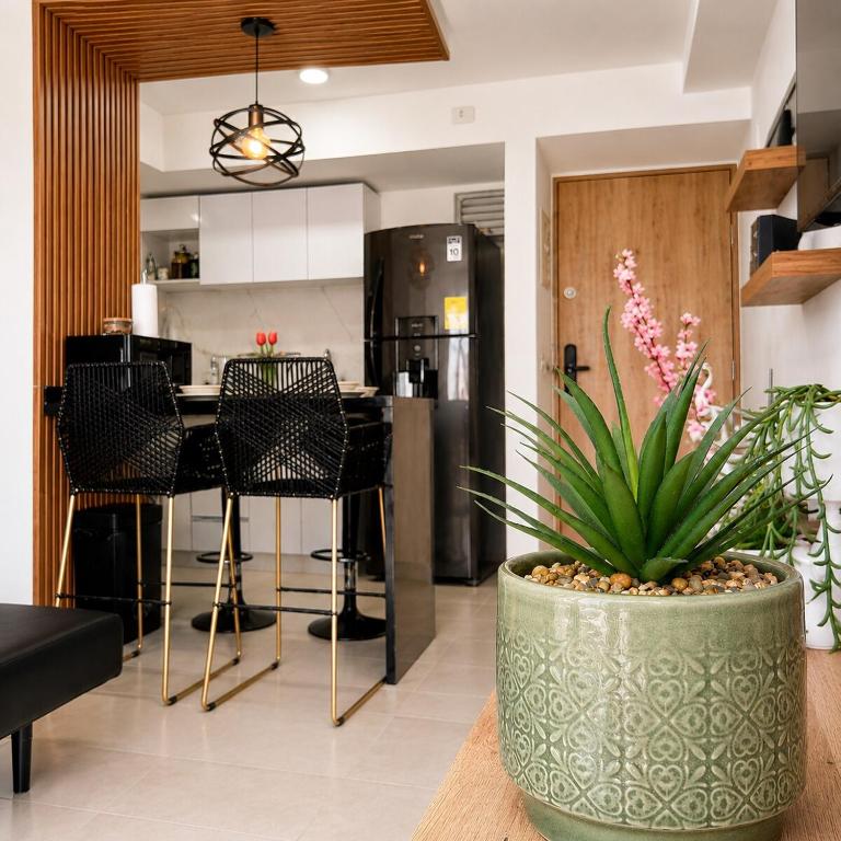 Salinas Dune Apt, Air conditioning, Pool & Sea View - Three-Bedroom Apartment with Sea View - 21