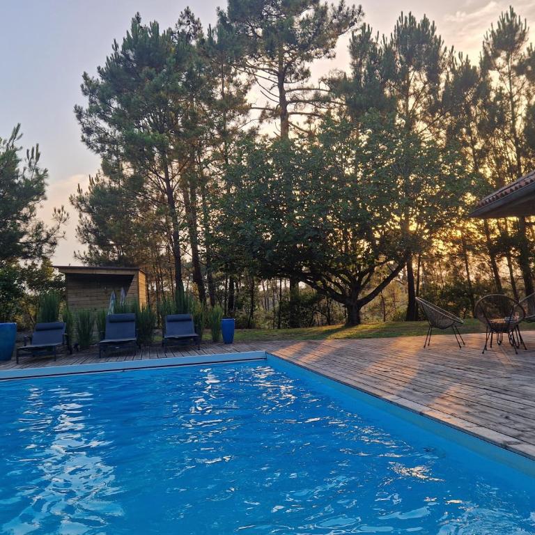 Pin Bleu - Maison de Vacances - 36