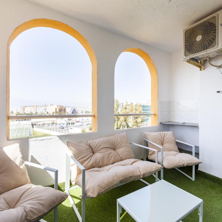 AlmeriaSuite Roquetas Apartment with Terrace - One-Bedroom Apartment with Terrace - 4