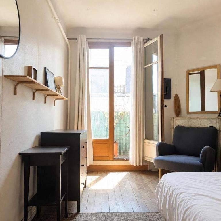Spacieux logement pour 2 - Montmartre - Paris 18 - Appartement 1 Chambre - 12