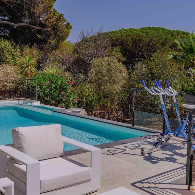 Luxury Villa Cannes Pool Sea View 10 People - Villa - 52