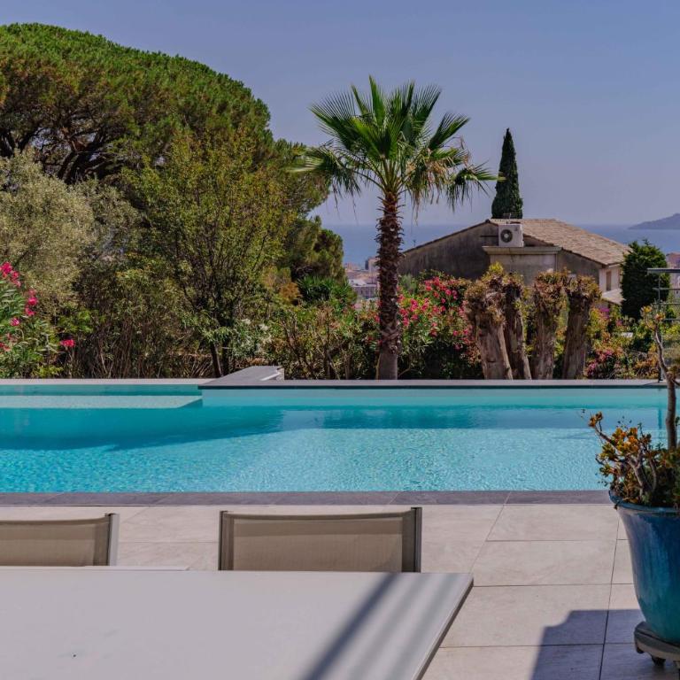 Luxury Villa Cannes Pool Sea View 10 People - Villa - 44